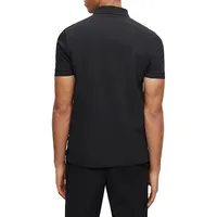 Regular-Fit Organic-Cotton Polo Shirt