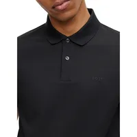 Regular-Fit Organic-Cotton Polo Shirt