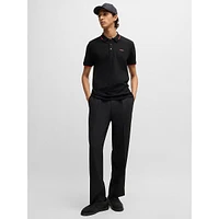 Slim-Fit Tipped Stretch-Cotton Piqué Polo Shirt