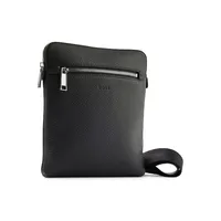 Grained Italian-Leather Envelope Bag