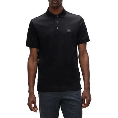 Logo-Patch Polo Shirt