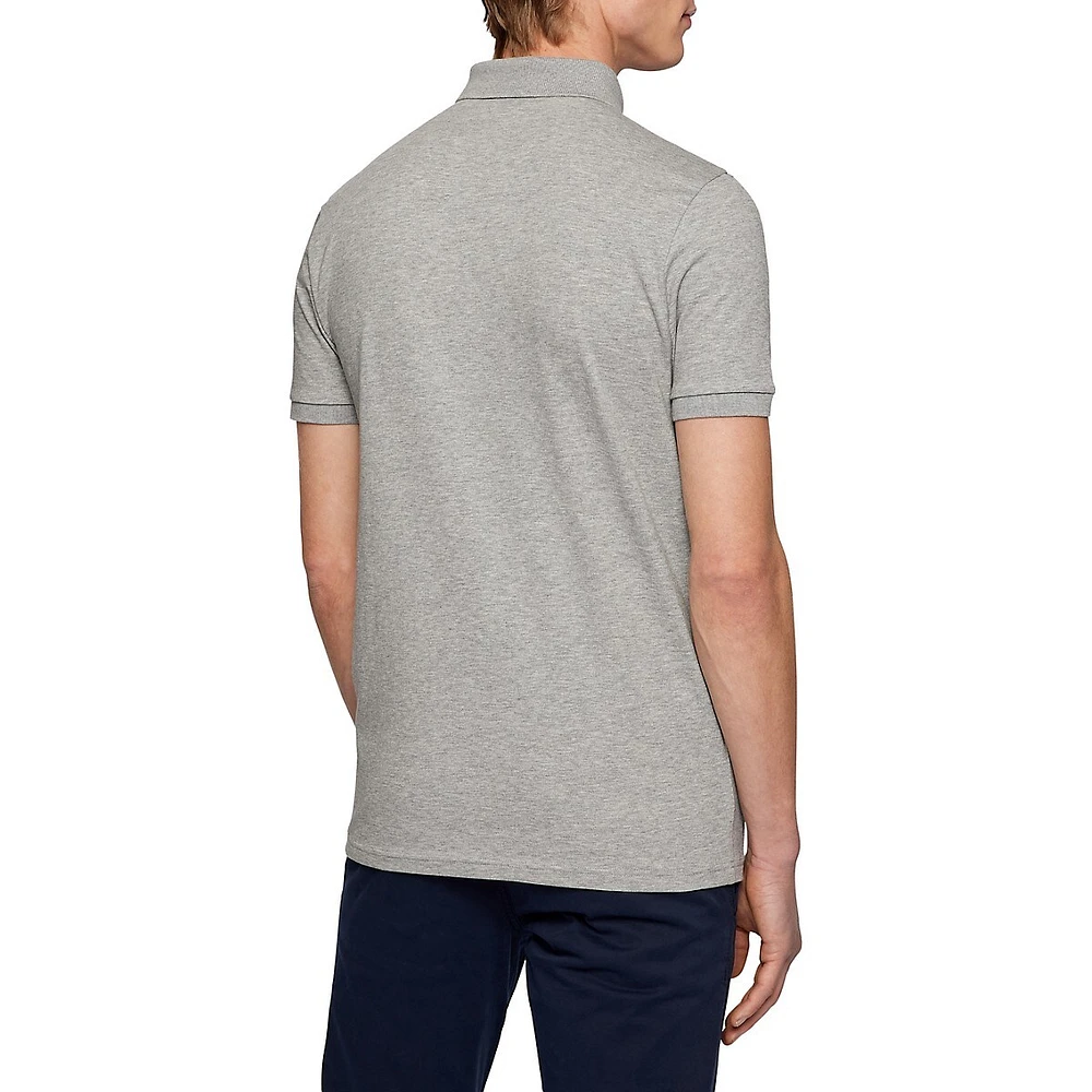 Slim-Fit Cotton Polo Shirt