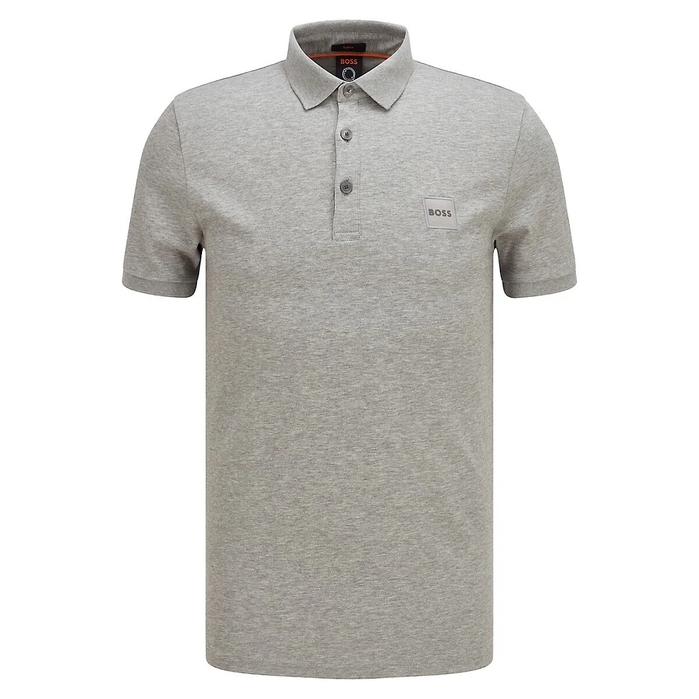 Slim-Fit Cotton Polo Shirt