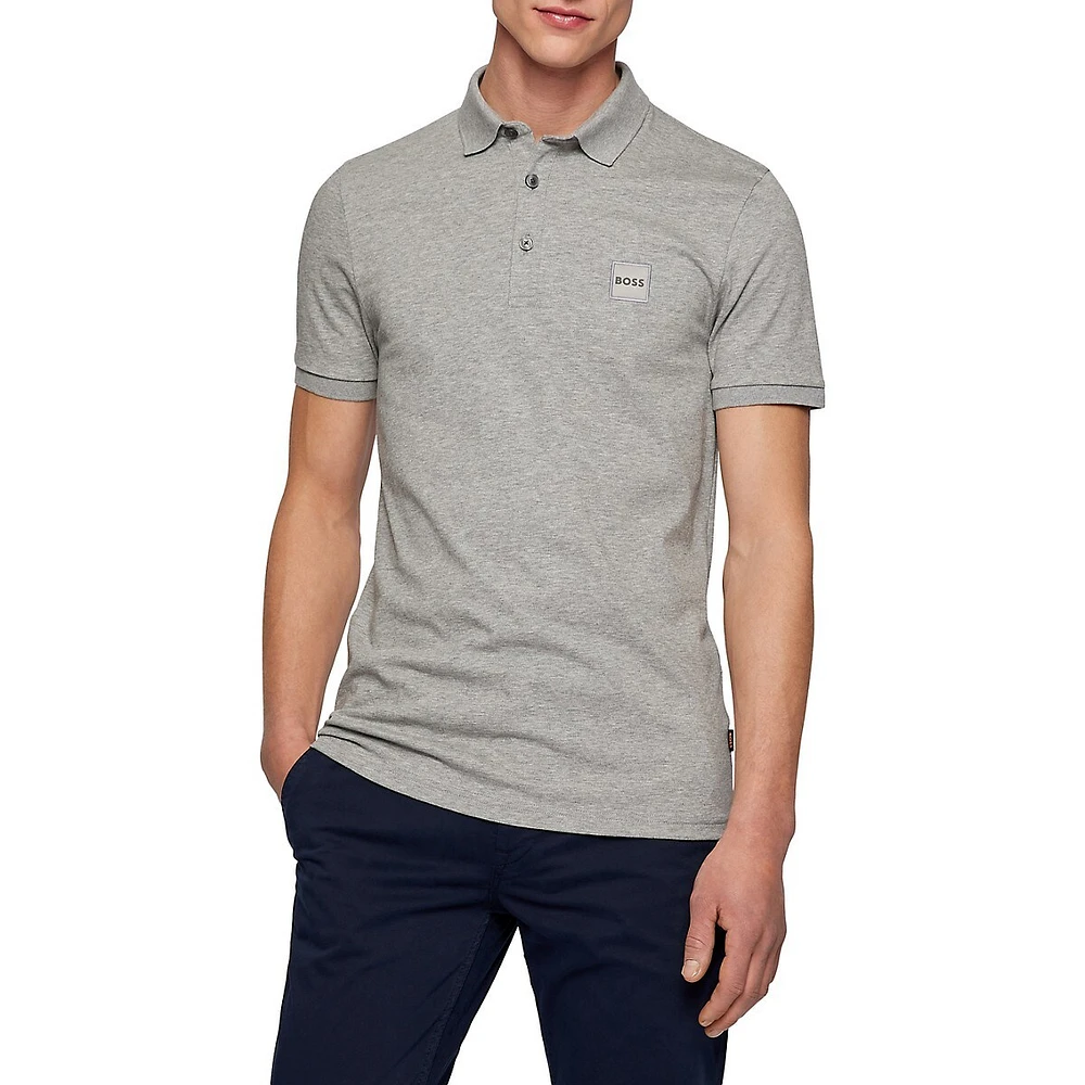 Slim-Fit Cotton Polo Shirt