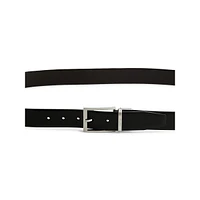 Reversible Logo-Keeper Leather Belt