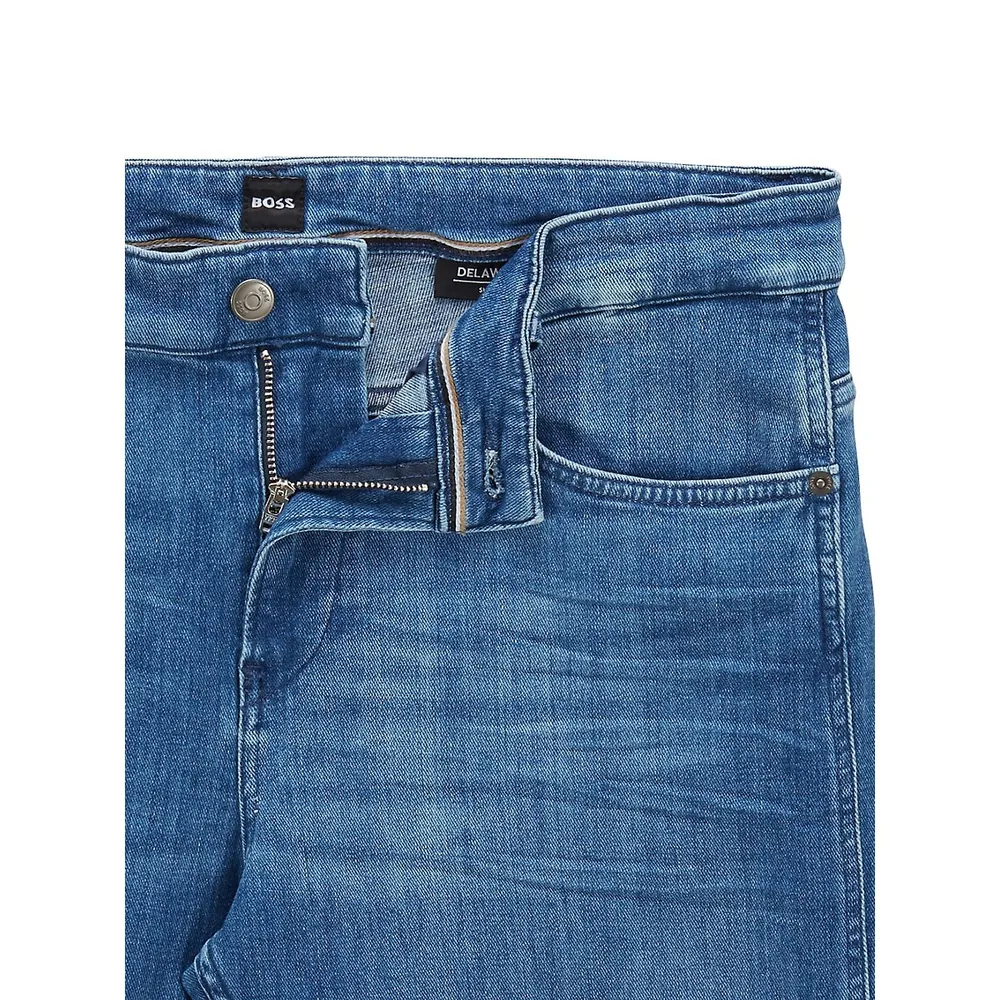 Slim-Fit Soft-Touch Jeans