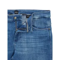 Slim-Fit Soft-Touch Jeans