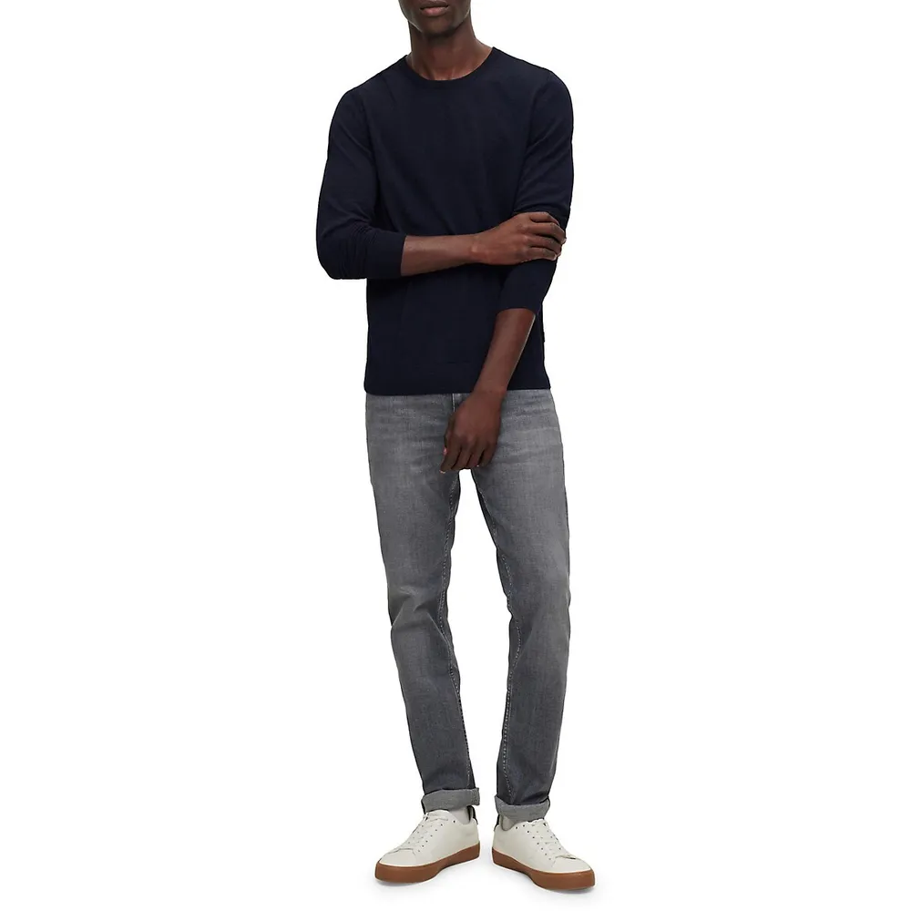 Slim-Fit Virgin Wool Sweater