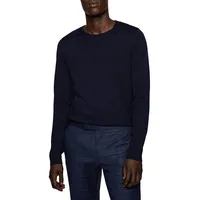 Slim-Fit Virgin Wool Sweater