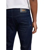 Regular-Fit Comfort-Stretch Jeans