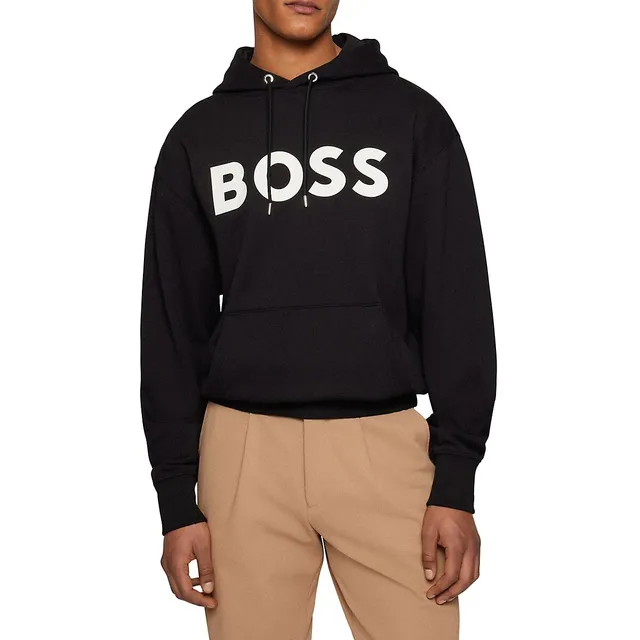 BOSS x NFL cotton-terry hoodie with collaborative branding