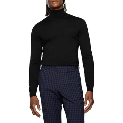 Musso Slim-Fit Turtleneck Virgin-Wool Sweater