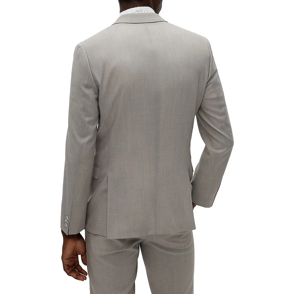 Extra Slim-Fit Virgin Wool 3-Piece Suit