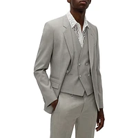 Extra Slim-Fit Virgin Wool 3-Piece Suit