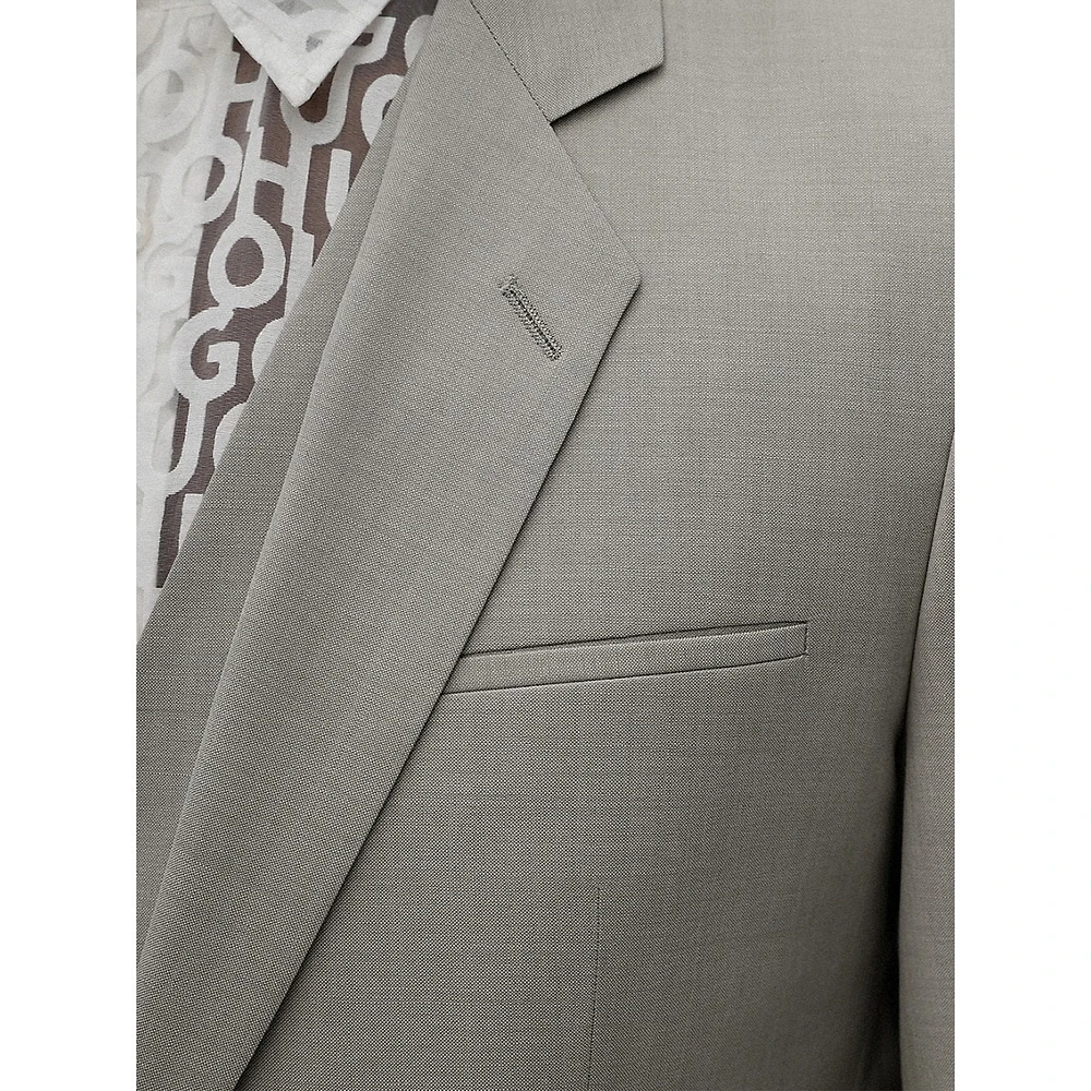 Extra Slim-Fit Virgin Wool 3-Piece Suit