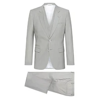 Extra Slim-Fit Virgin Wool 3-Piece Suit