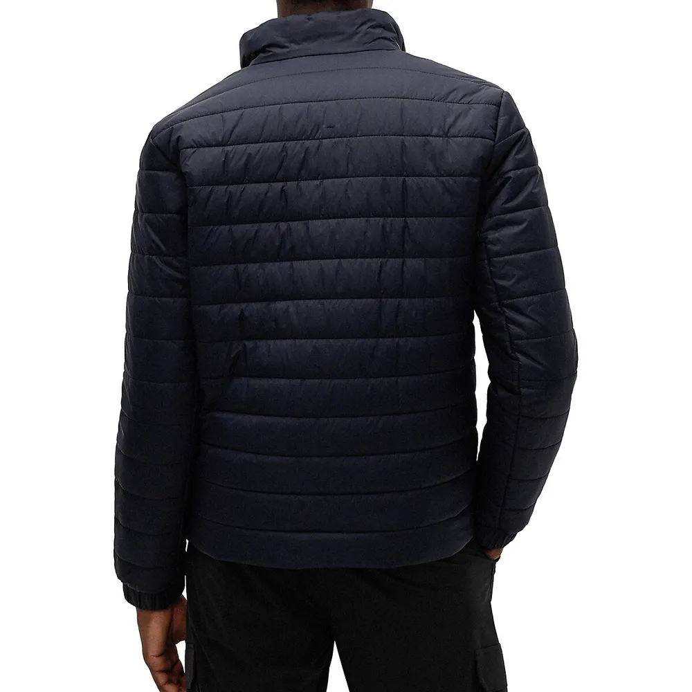 HUGO Casual Jackets Water-Repellent Padded Jacket With Logo Print