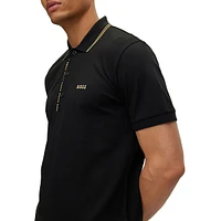 Slim-Fit Short-Sleeve Polo Shirt