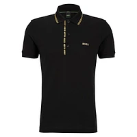 Slim-Fit Short-Sleeve Polo Shirt