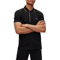 Slim-Fit Short-Sleeve Polo Shirt