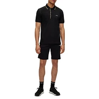 Slim-Fit Short-Sleeve Polo Shirt