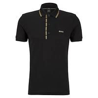 Slim-Fit Short-Sleeve Polo Shirt