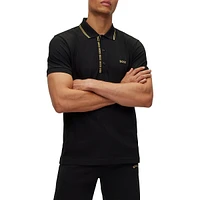 Slim-Fit Short-Sleeve Polo Shirt