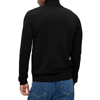 Slim-Fit Rollneck Virgin Wool Sweater