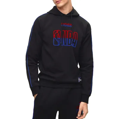 Boss x NBA Men's Hoodie - Jet Black