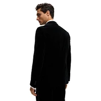 Slim-Fit Cotton-Velvet Tuxedo Jacket