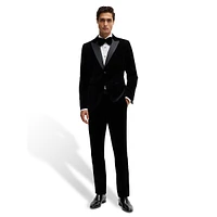 Slim-Fit Cotton-Velvet Tuxedo Jacket