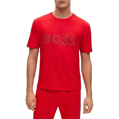 BOSS by HUGO BOSS Boss X Russell Athletic Boxy Turtle Neck T-shirt