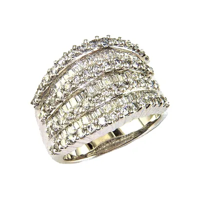 14K White Gold Ring with 1.47 CT. T.W.