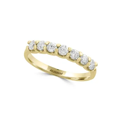 0.55 CT. T.W. Diamond and 14K Yellow Gold Band Ring