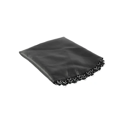 Tapis de saut de remplacement pour armatures rondes de trampoline de 4,27 m dotées de 72 anneaux à section trapézoïdale utilisant des ressorts de 14 cm