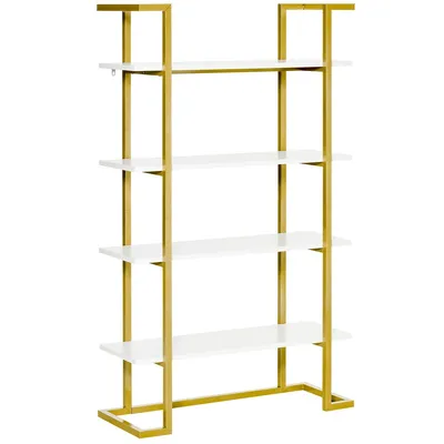 4-tier Storage Shelf Multi-functional Design
