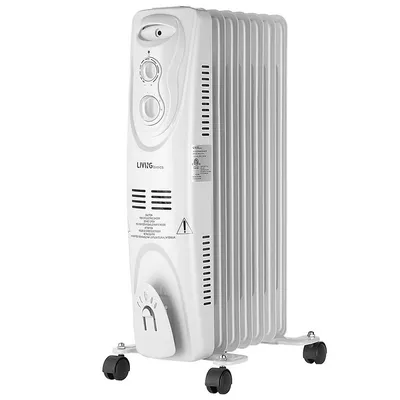 Portable Oil Filled Radiator Heater, Electric Space Heater, 3 Modes (600w/900w/1500w)