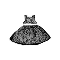 Little Girl's Annie Sleeveless Cheetah-Print Dress