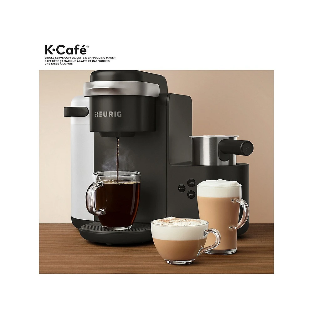 K-Café Brewer Coffee, Latte and Cappuccino Maker with Milk Frother 5000370440