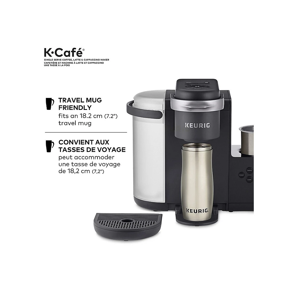 K-Café Brewer Coffee, Latte and Cappuccino Maker with Milk Frother 5000370440