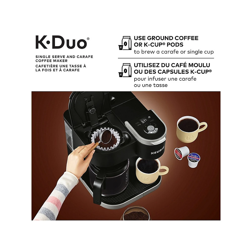 K-Duo™ Single Serve & Carafe Coffee Maker