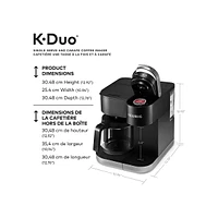 K-Duo™ Single Serve & Carafe Coffee Maker