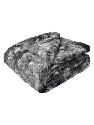 Faux Fur LB. Weighted Throw