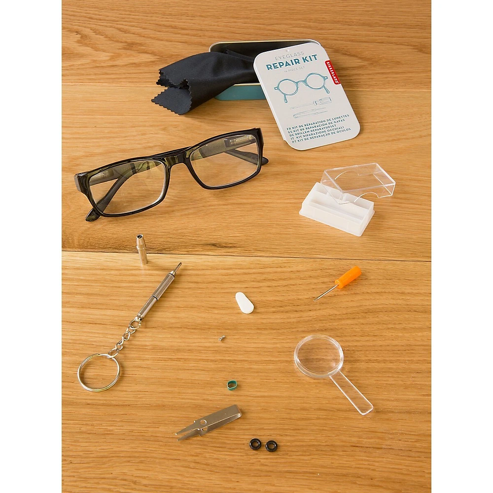 Trousse de réparation pour lunettes