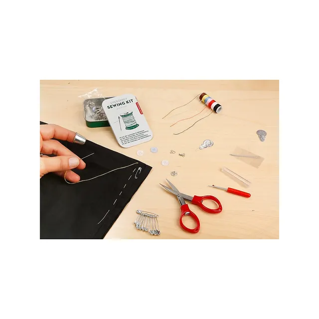 Kikkerland Emergency Sewing Kit, Sowing Kit 