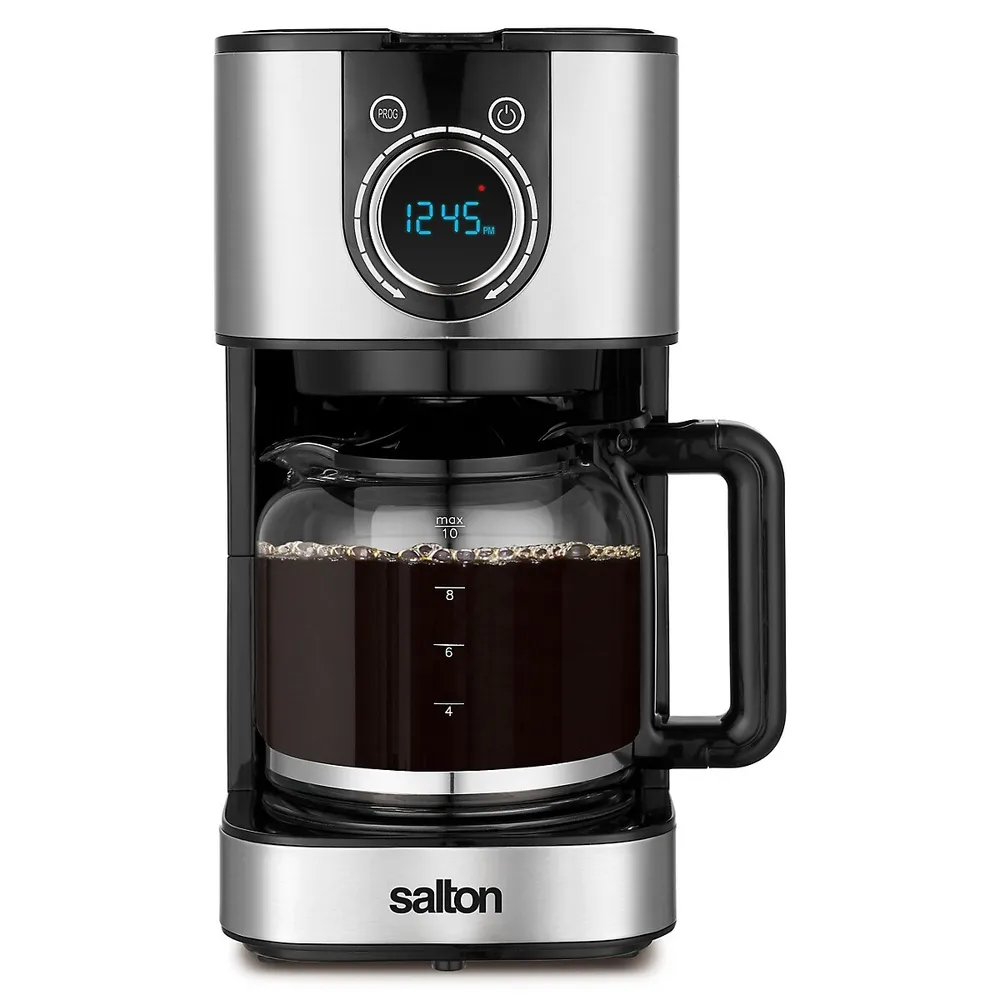 Salton 14-Cup Jumbo Java Coffee Maker ,White