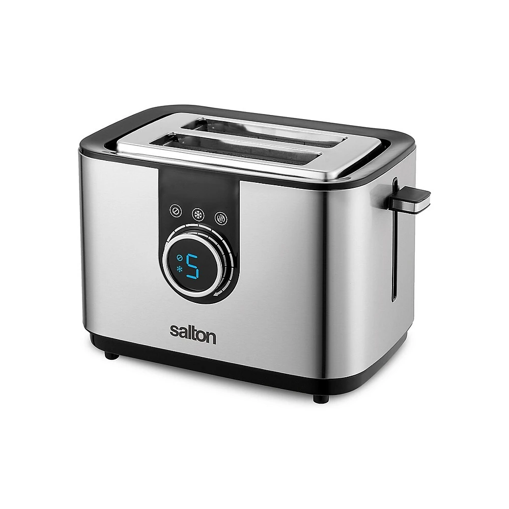 2-Slice Stainless Steel Digital Toaster ET2075