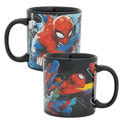 Marvel Spider-man Web Slinging Time 20 Oz Coffee Mug