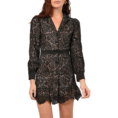 Robe blazer en dentelle Sophie