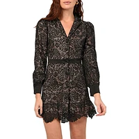 Robe blazer en dentelle Sophie